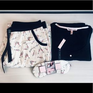 Champagne- Victoria’s Secret Pajama Set -size: S/P